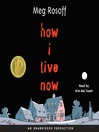 Cover image for How I Live Now